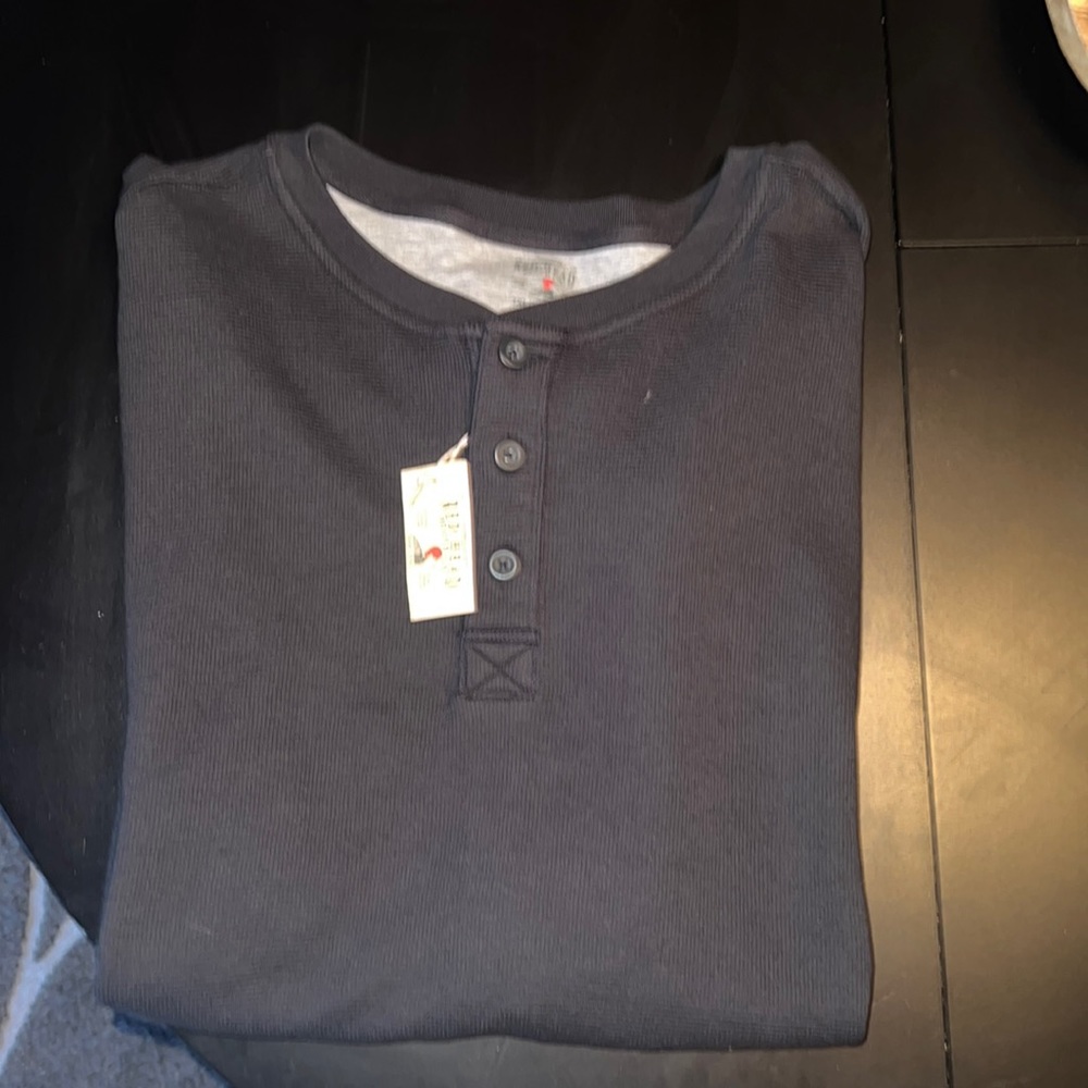 Men’s waffle knit top